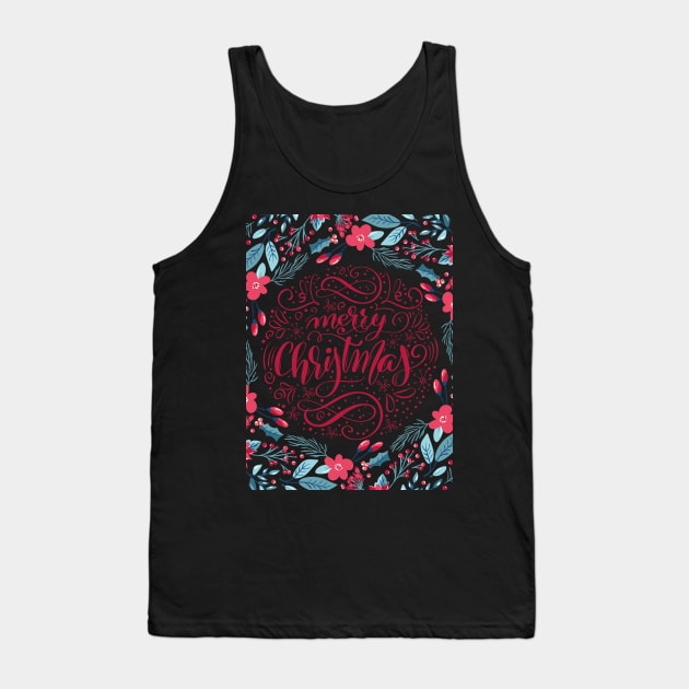 Merry Christmas Tank Top by Diannas